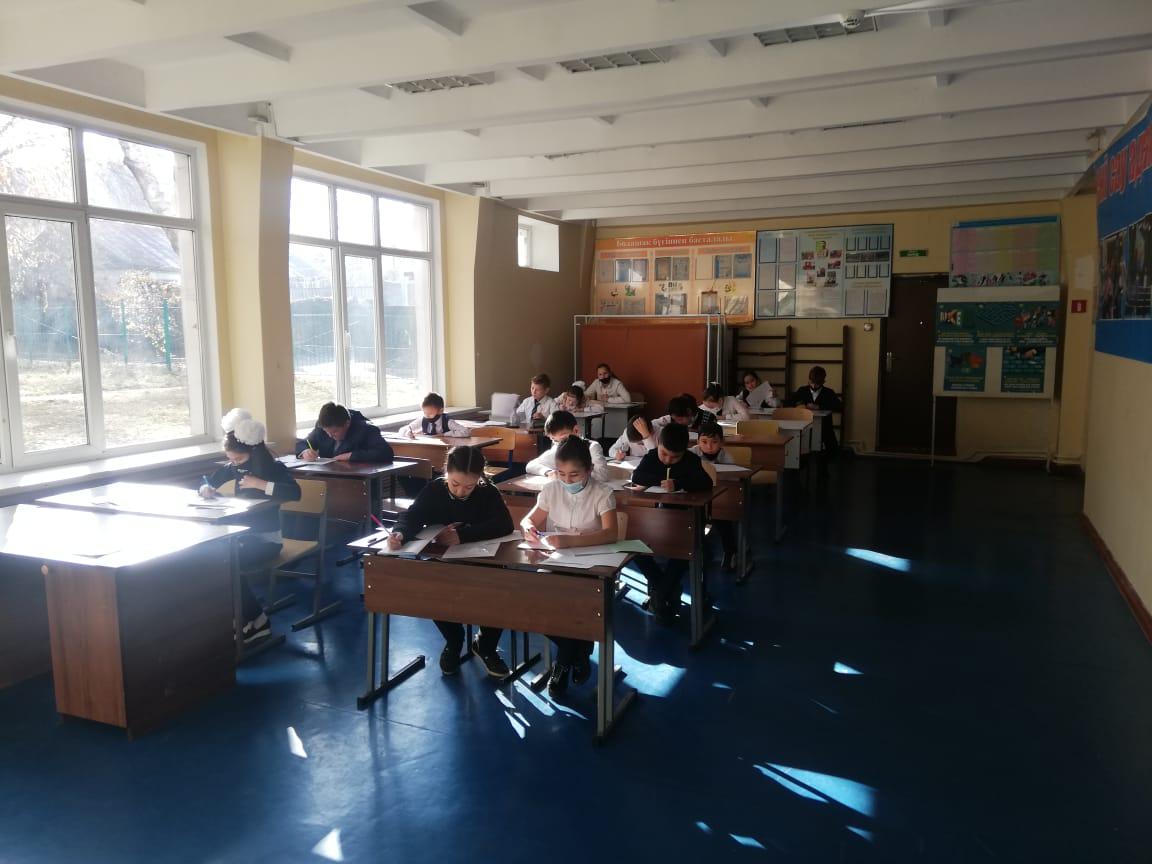 5-6 сыныптар арасындағы өткен пәндік олимпиадаға қатысқан оқушылар