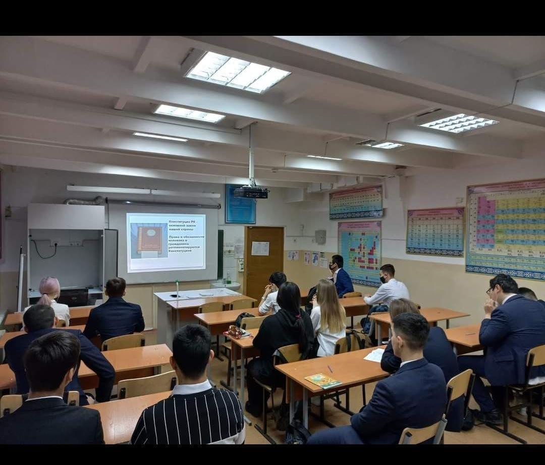 Классный час на тему : «Конституционное право  выбирать и быть избранным»