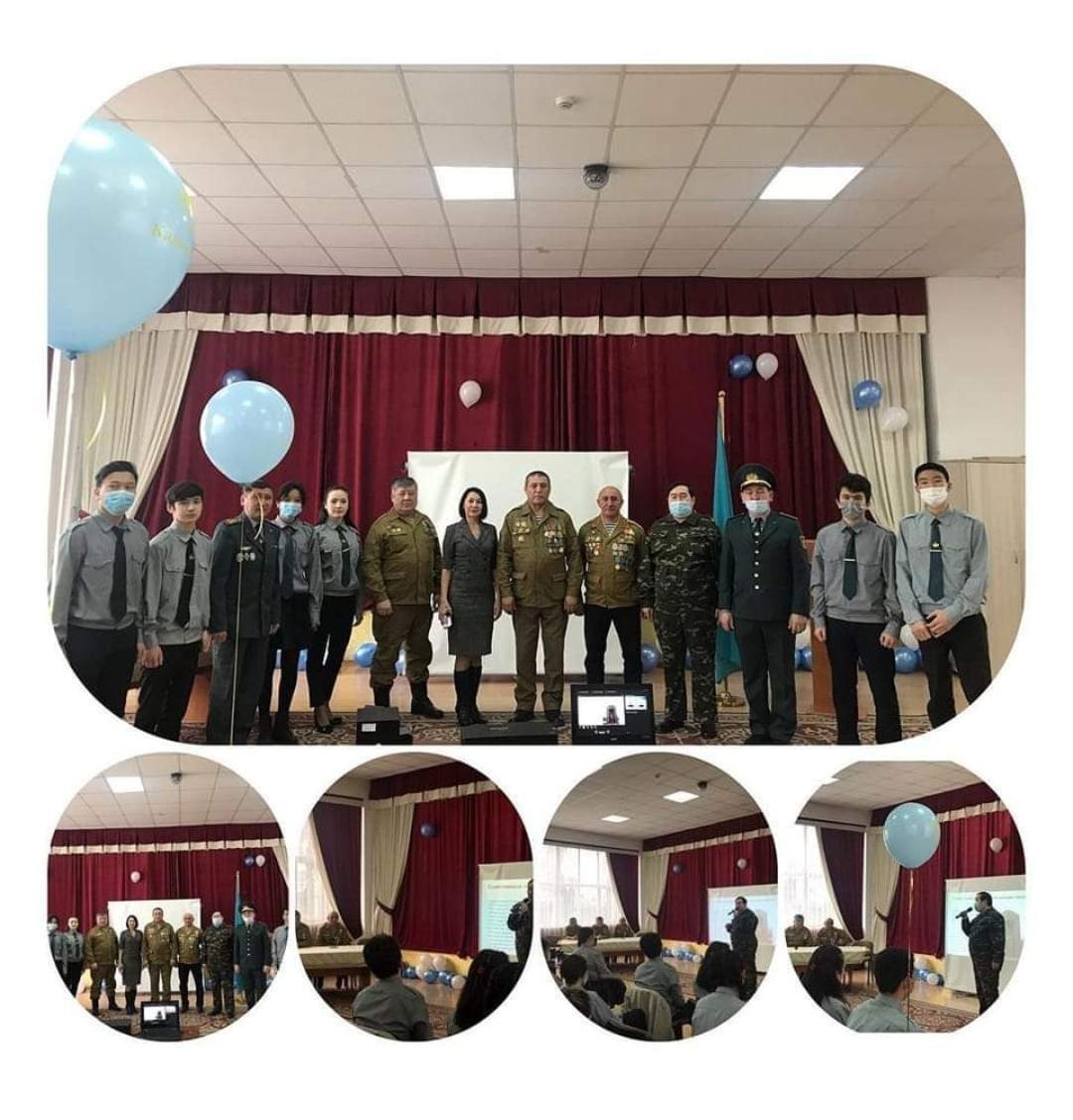 “Ауғанстан ардагерлеріне тағзым" 9-10 сынып оқушыларымен кездесу кеші.