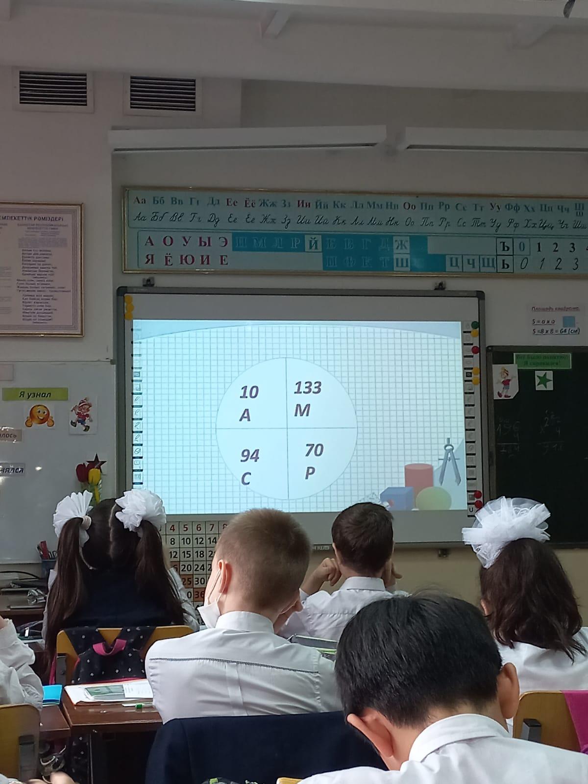 Открытый урок :Тема "Применение алгоритма письменного умножения и деления".