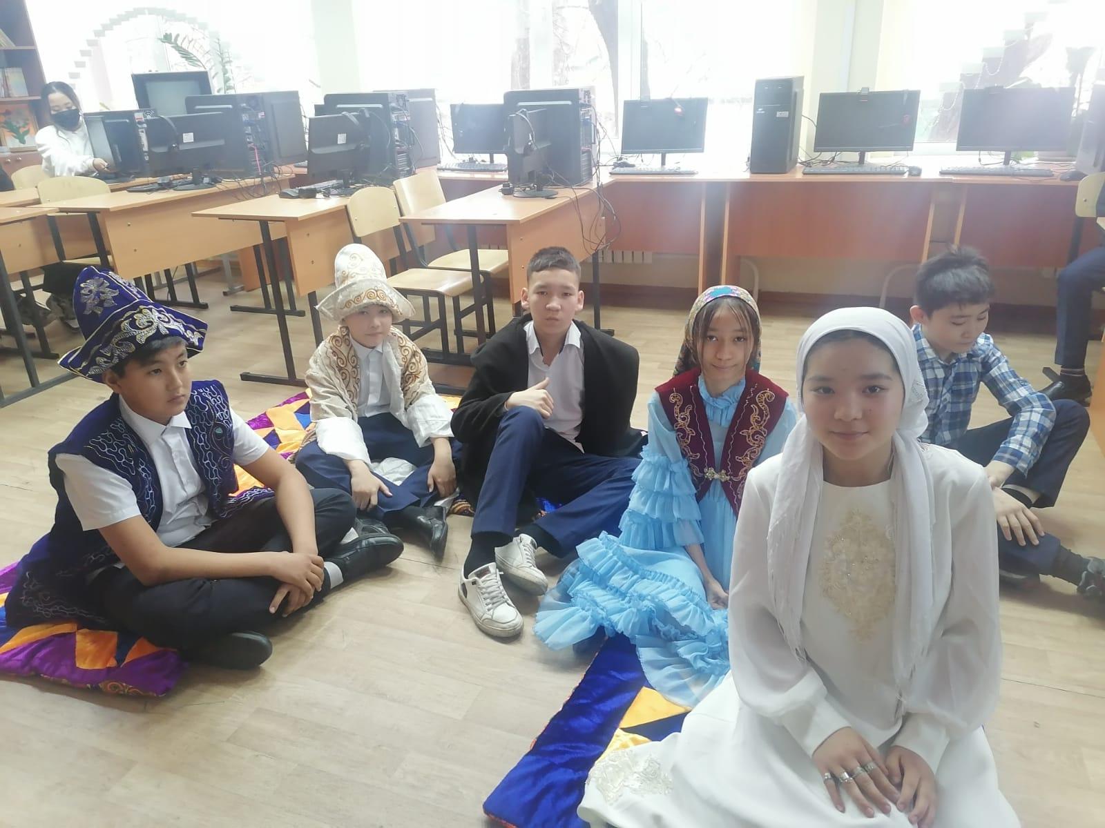 М.Мағауин " Бір атаның балалары " оқуға құштар мектеп жобасы бойынша