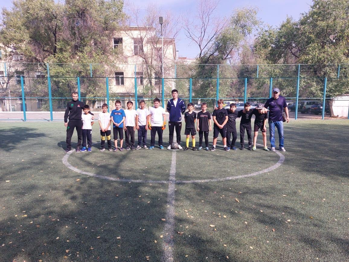 Районное соревнование по футболу среди 5-6 классов.