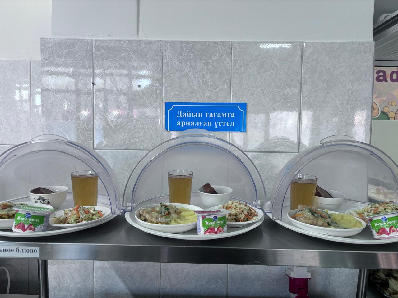 2 аптаның ас мәзірі